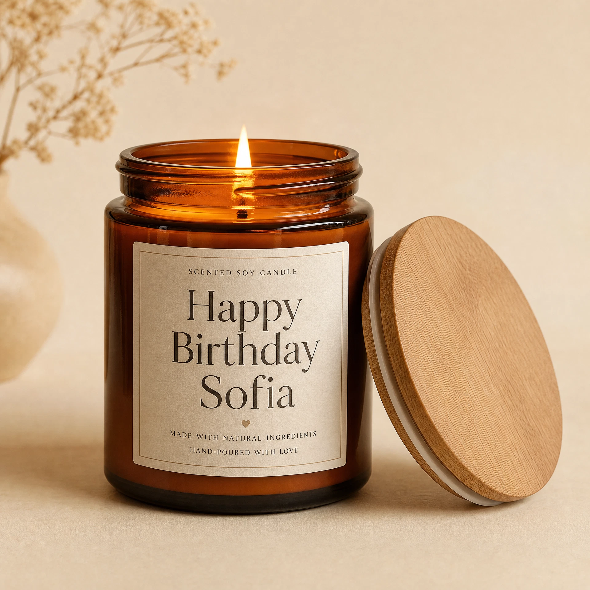 Personalized Scented Soy Candle — personalized gift Philippines