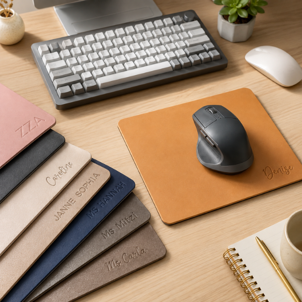 Leather Mouse Pad | Custom Desk Mouse Mat