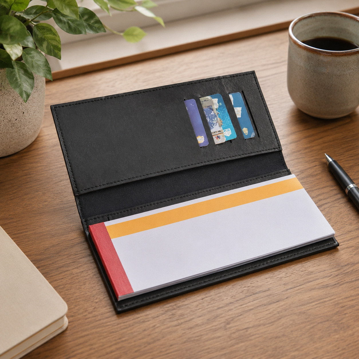 Leather Checkbook Holder | Custom Checkbook Organizer 
