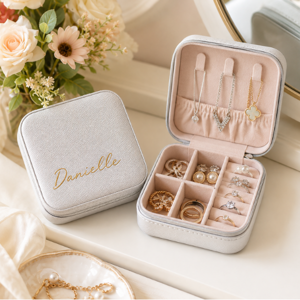 Portable Travel Jewelry Organizer