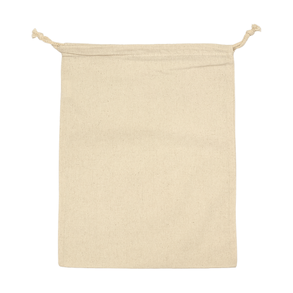 Drawstring Canvas Tote Bag