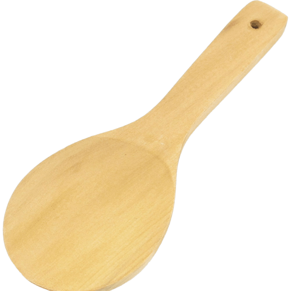 Wooden Rice Paddle or Spatula