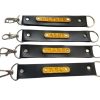 Personalized Handstamped Keychain