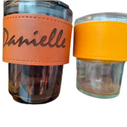 Glass Straw Cup Coffee Mug with Lid Tumbler Hot Cold Milk Tea Cup