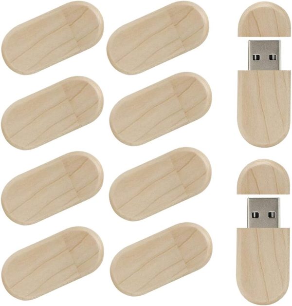 Bamboo USB Flash Drive Wood USB Memory Disk | Personalized