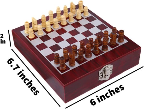 Chessboard with Wine Bottle Opener Set