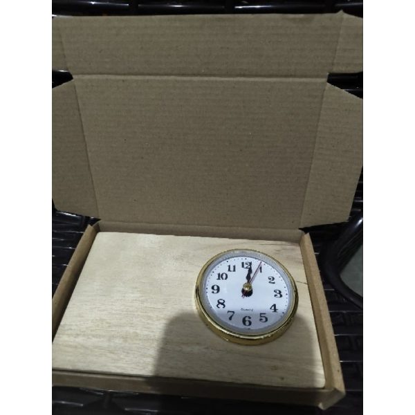 MINI WOODEN DESK CLOCK WITH STAND